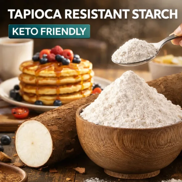 Amido resistente di tapioca-2 keto cheto low carb ipocalorico AMIDO RESISTENTE DI TAPIOCA PREMIUM CHETO | LOW CARB | KETO | CHETOGENICA | IPOCALORICO 500G — immagine prodotto