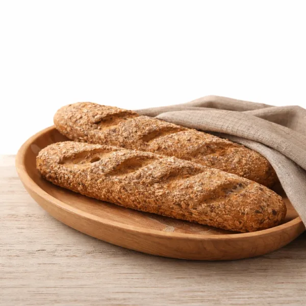 Baguette ai semi grandi - 1 keto cheto low carb ipocalorico REVO BAGUETTE AI SEMI CHETO | LOW CARB | KETO | CHETOGENICA | PANE IPOCALORICO | ARTIGIANALE | MADE IN ITALY 3x70G — immagine prodotto
