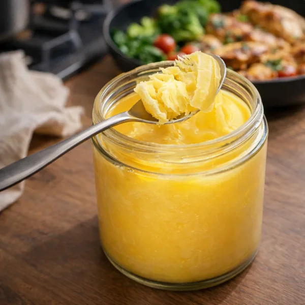 Burro ghee - 2 keto cheto low carb ipocalorico REVO GHEE BURRO CHIARIFICATO ORGANICO CHETO | LOW CARB | KETO | CHETOGENICA | IPOCALORICO | MADE IN ITALY 500G — immagine prodotto
