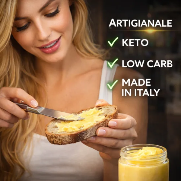 Burro ghee - 4 keto cheto low carb ipocalorico REVO GHEE BURRO CHIARIFICATO ORGANICO CHETO | LOW CARB | KETO | CHETOGENICA | IPOCALORICO | MADE IN ITALY 500G — immagine prodotto