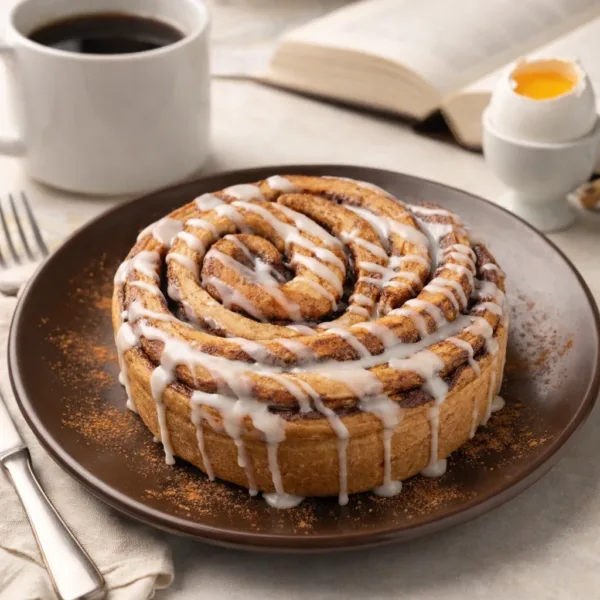 Cinnamon roll - 2 keto cheto low carb ipocalorico CINNAMON ROLL KETO CHETO | LOW CARB | CHETOGENICA | IPOCALORICO | ARTIGIANALE | MADE IN ITALY 100G XL — immagine prodotto