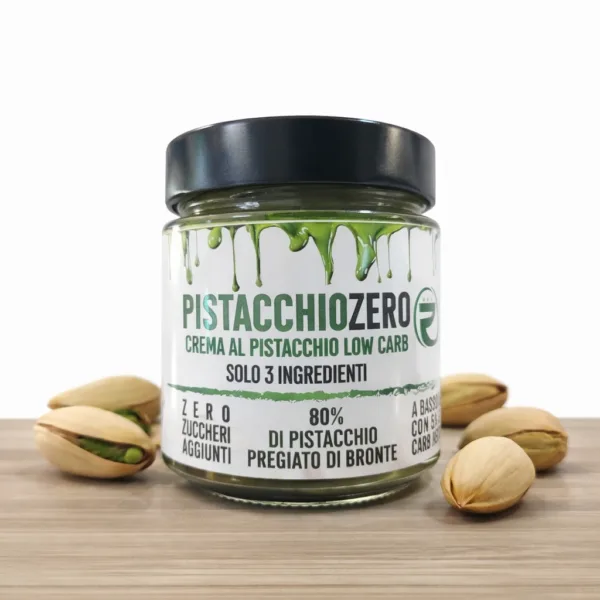 Crema pistacchio - 1 keto cheto low carb ipocalorico CREMA PISTACCHIO ZERO CHETO | LOW CARB | KETO | CHETOGENICA | IPOCALORICO | ARTIGIANALE | MADE IN ITALY 200G — immagine prodotto