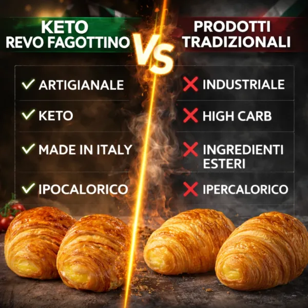 Fagottini - 3 keto cheto low carb ipocalorico REVO FAGOTTINO KETO | LOW CARB |LOW CARB | CHETOGENICA | IPOCALORICO 2 PZ 120G — immagine prodotto
