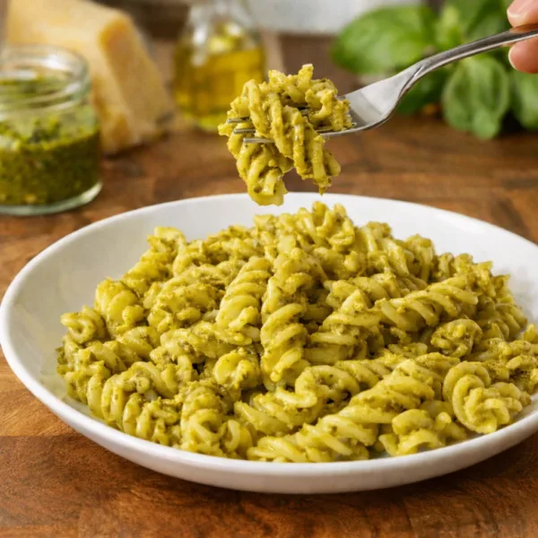 Fusilli al pesto - 2 keto cheto low carb ipocalorico REVO FUSILLI AL PESTO CHETO | LOW CARB | KETO | PIATTO PRONTO | IPOCALORICO | PER DIETA CHETOGENICA 150G — immagine prodotto