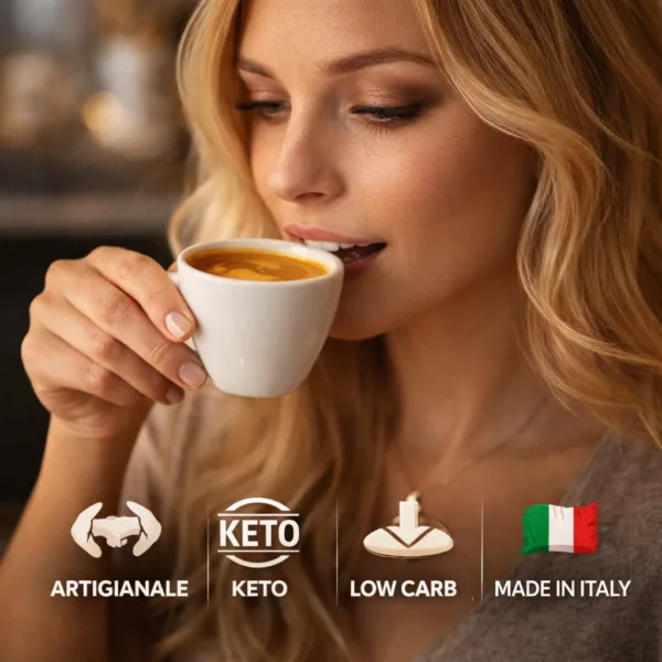 Ginseng - 4 keto cheto low carb ipocalorico REVOLUTION03 GINSENG CREMOSO CHETO | LOW CARB | KETO | CHETOGENICA | CAPSULE COMPATIBILI DOLCE GUSTO | IPOCALORICO — immagine prodotto