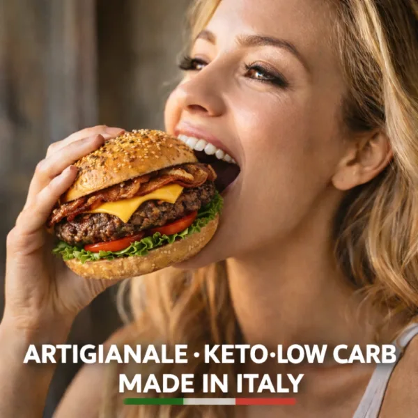 Revosandwich ai semi - 4 keto cheto low carb ipocalorico REVO SANDWICH AI SEMI | CHETO | LOW CARB | KETO | CHETOGENICA | PANE IPOCALORICO 70G — immagine prodotto